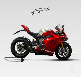 Ducati Panigale V4 2020 Roja/Plata