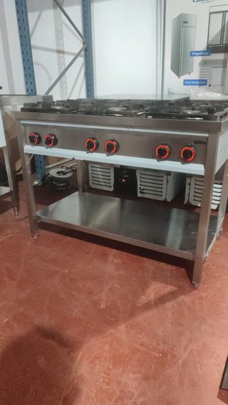 Cocina Gas 6 Fuegos CASELIN Modular