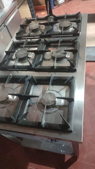 Cocina Gas 6 Fuegos CASELIN Modular