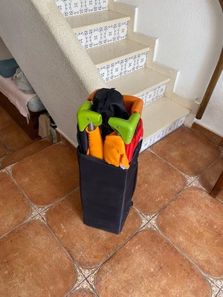Cuna de viaje plegable