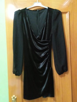Vestido fiesta negro
