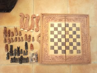 Ajedrez madera. OFERTAAAAAAA