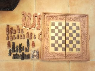 Ajedrez madera. OFERTAAAAAAA