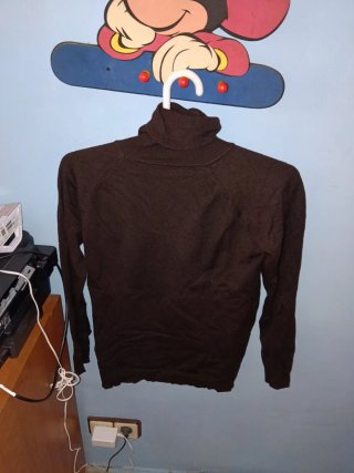 Pack 3 jerseys cuello vuelto mujer marrones