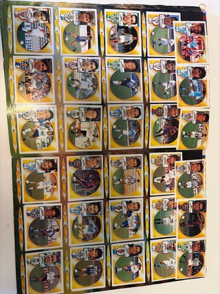 Álbum cromos Liga Fútbol 94-95