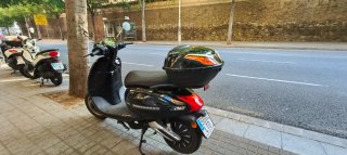 Moto eléctrica Linze Road 125cc año 2021-cn fallo