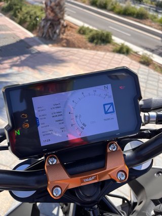KTM Duke 125cc 2017 Naranja/Blanco