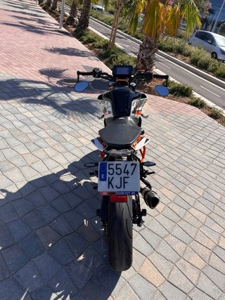 KTM Duke 125cc 2017 Naranja/Blanco