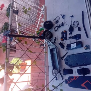 Patinete eléctrico para piezas