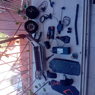 Patinete eléctrico para piezas