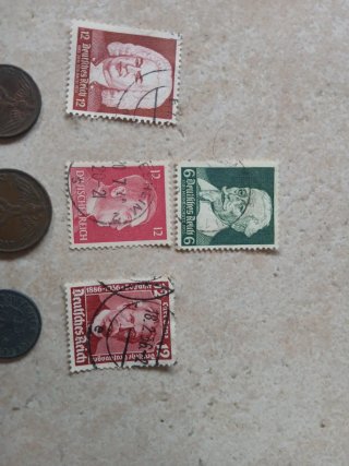Francobolli e Monete Terzo Reich
