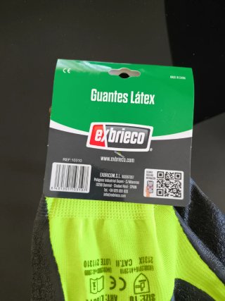 Guantes Látex Talla 10 Exbrieco