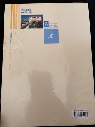 Ámbito social I, Educación Secundaria para Adultos