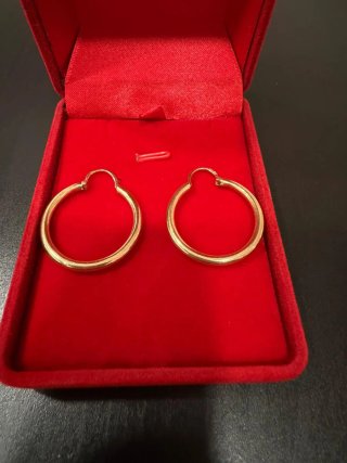 Pendientes Aro Oro 18K