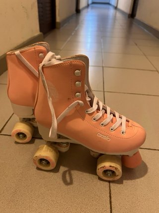 Patines rosas talla 36 sin usar