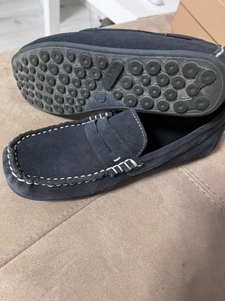 Mocasines Zara Azul Marino