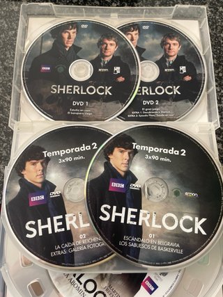 Sherlock Serie Completa DVD Temporadas 1-4
