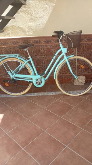Bicicleta estilo Holandés color azul