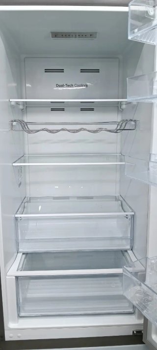 NEVERA COMBI HISENSE NO FROST PUERTA DE CRISTAL