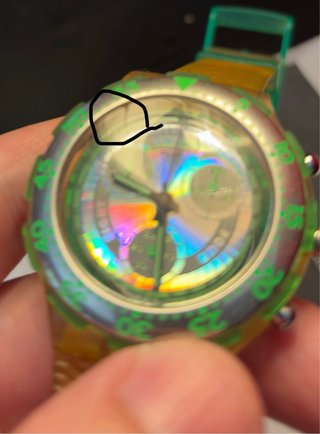 Orologio Swatch AquaChrono Sirena SBK101
