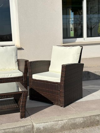 Conjunto de jardín ratán - Envio gratis