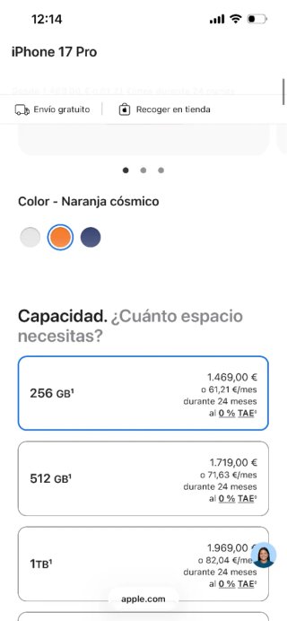 iPhone 17 Pro Max 256GB// BAT100!! GARANTÍA!!
