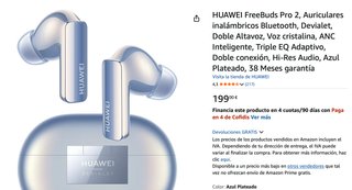 Huawei FreeBuds Pro 2 Azul Plateado