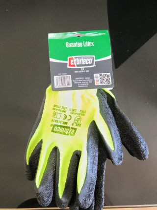 Guantes Látex Talla 9 Exbrieco