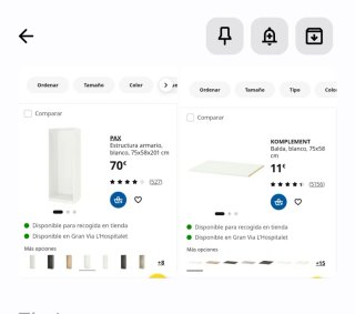 LEE: Estructura PAX + regalo 5 estantes+ trasera
