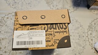 Zapatillas Paterna Rocker Tejano Negras Talla 25