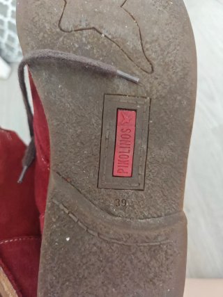 Botines Pikolinos Rojo Talla 39
