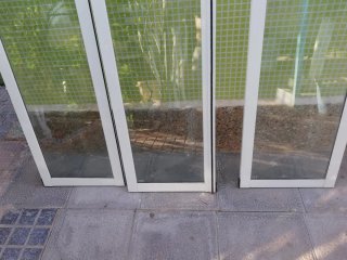 Hojas de ventana aluminio