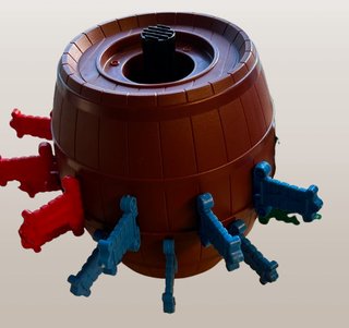 Pop Up Pirate Tomy anni '80