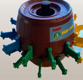Pop Up Pirate Tomy anni '80