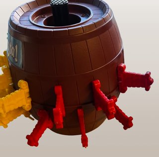 Pop Up Pirate Tomy anni '80