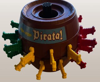 Pop Up Pirate Tomy anni '80