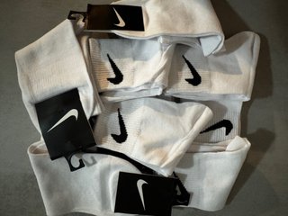 10 pares Calcetines Nike Blancos