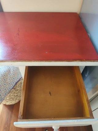 Escritorio rústico vintage madera maciza