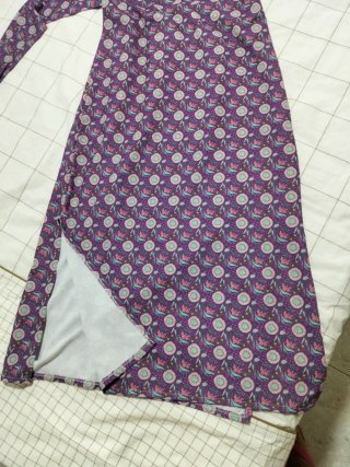 Vestido de licra fría estampado floral