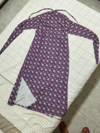 Vestido de licra fría estampado floral