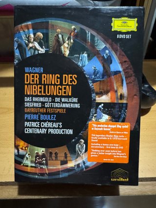 DVD Wagner: El Anillo del Nibelungo