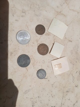 Lotto francobolli e monete III Reich