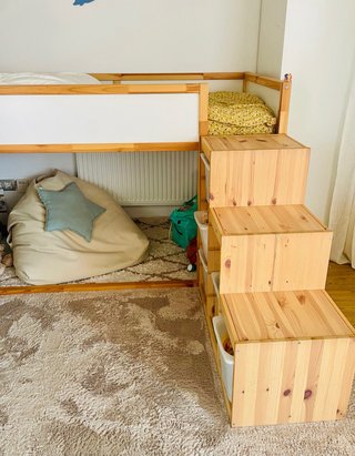 Cama Kura Ikea 90x200 reversible