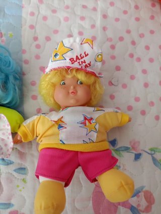 Antiche bambole di peluche
