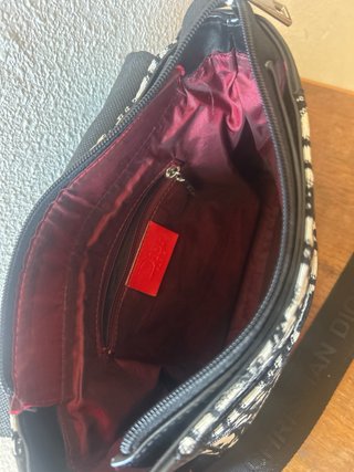 Riñonera Dior Monogram Negra y Blanca