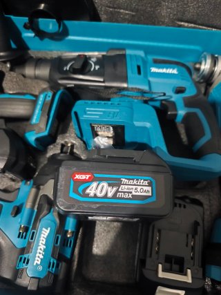 Maletin pack 40 V Makita Taladro martillo radial..