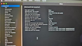 iMac 21,5 4K 2019 16GB RAM i5 6 núcleos