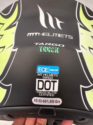 Casco MT T-XS Integral Negro Mate