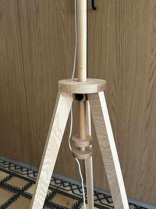 Lámpara de pie Ikea Madera