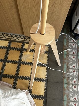 Lámpara de pie Ikea Madera